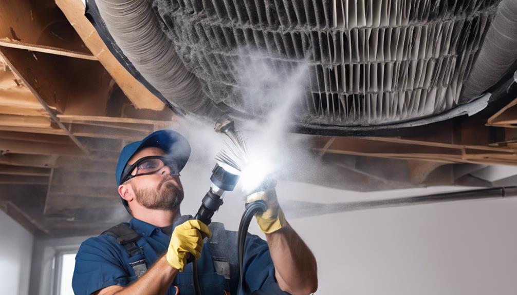 clean air ducts thoroughly