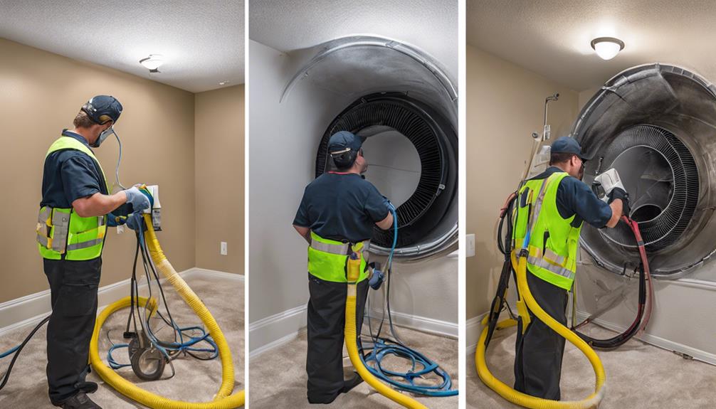 cleaning air ducts thoroughly