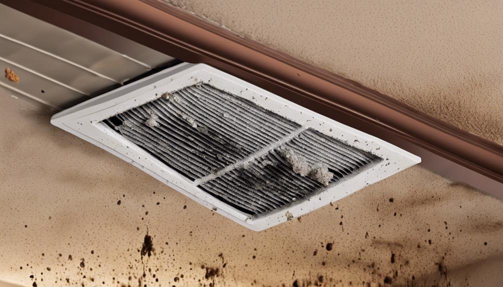 dirty air ducts clean