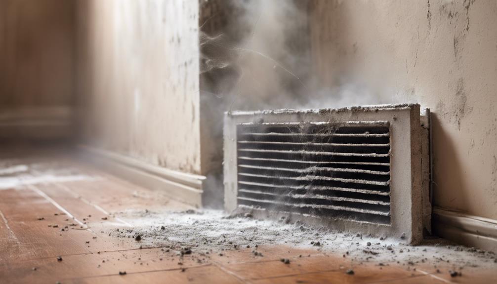 dirty air ducts symptoms