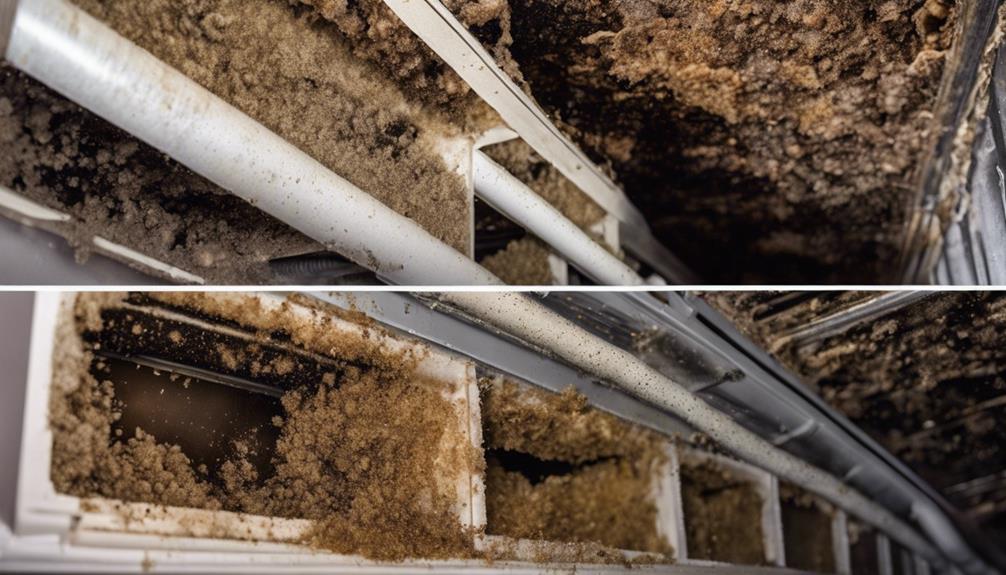 dirty ducts need cleaning