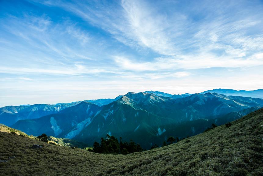 dust free air in valley