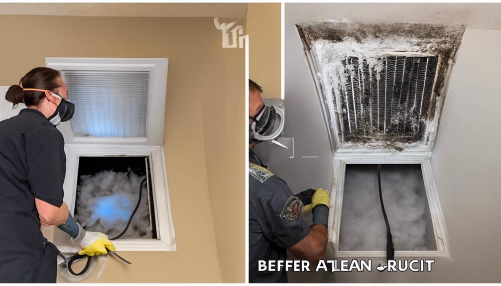 preventing contamination in airducts